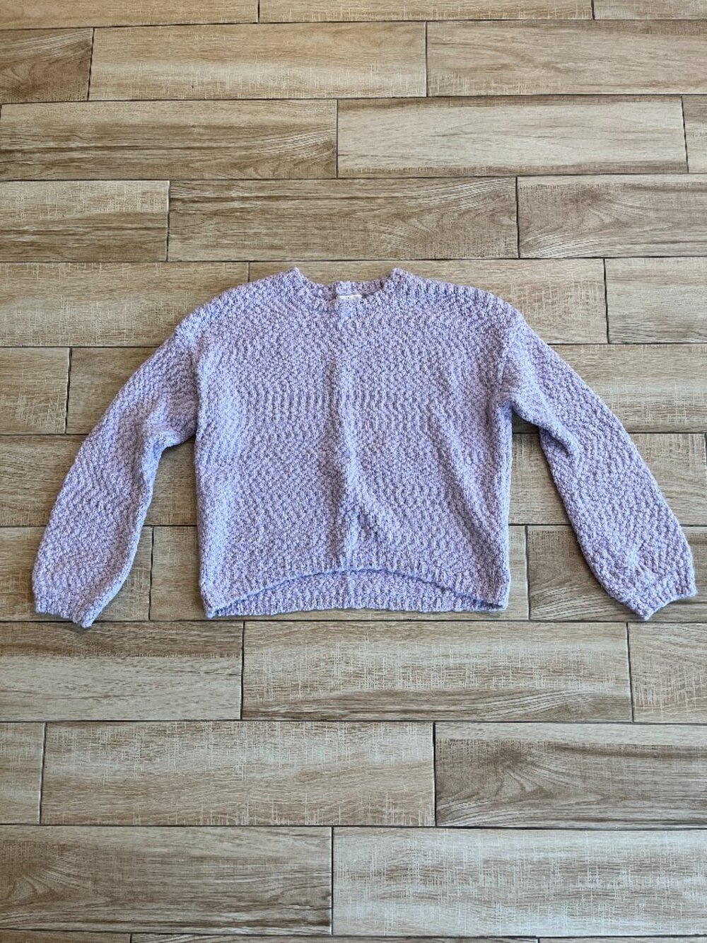 Womens Yes Lola Lilac Purple Sweater - L